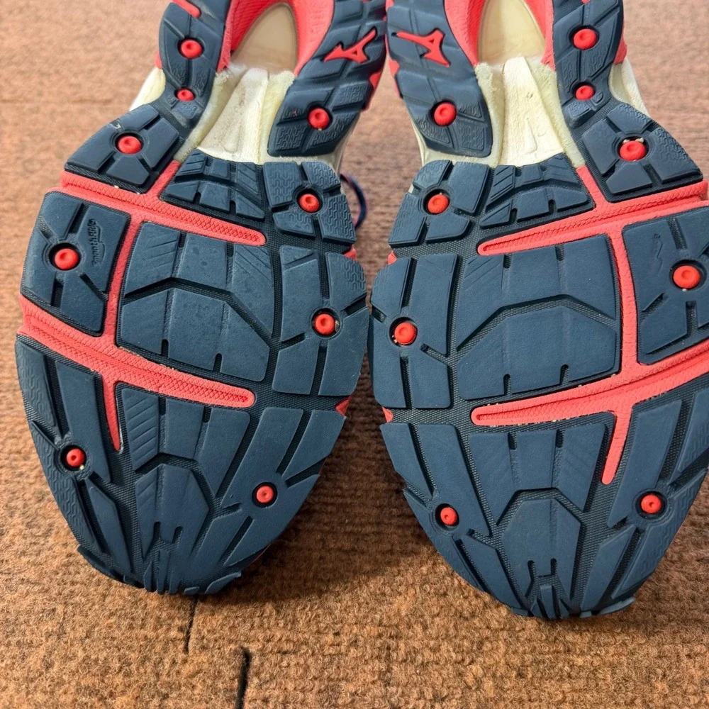 C+ Mizuno Wave Paradox 3 Womens Running Shoes‎ Teal Navy Coral J1GD1640 Size 11
